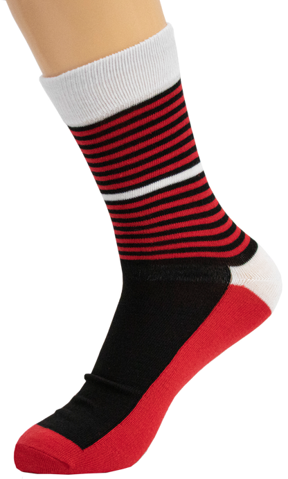 Red Stripes Socks